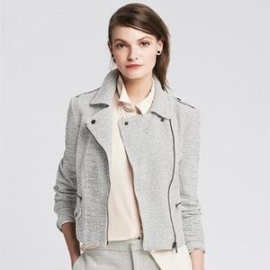 Banana Republic Textured Moto Jacket